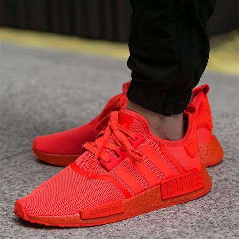 buy adidas nmd r1 solar red|adidas r1 v2 solar yellow.